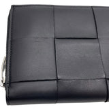 ボッテガ・ヴェネタ BOTTEGA VENETA マキシイントレチャートロングジップウォレット 651368 レザー ユニセックス 長財布