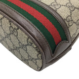 グッチ GUCCI オフィディア GGスプリーム ミニ バケットバッグ グッチ 550620 ブラウン GGスプリームキャンバス レディース ショルダーバッグ