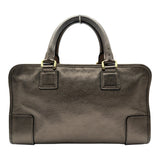 ロエベ LOEWE アマソナ28 ブロンズ レザー レディース ハンドバッグ
