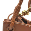 ボッテガ・ヴェネタ BOTTEGA VENETA スモールパラシュート 826220 ナチュラル キャンバス レザー レディース ハンドバッグ