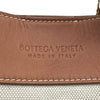 ボッテガ・ヴェネタ BOTTEGA VENETA スモールパラシュート 826220 ナチュラル キャンバス レザー レディース ハンドバッグ