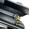 グッチ GUCCI インターロッキングG ソーホー ハンドバッグ 607722 ブラック レザー レディース