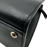 グッチ GUCCI インターロッキングG ソーホー ハンドバッグ 607722 ブラック レザー レディース