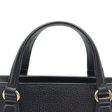 グッチ GUCCI インターロッキングG ソーホー ハンドバッグ 607722 ブラック レザー レディース