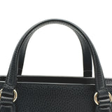 グッチ GUCCI インターロッキングG ソーホー ハンドバッグ 607722 ブラック レザー レディース