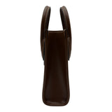 グッチ GUCCI インターロッキングG ミニトートバッグ 671623 ブラウン GGスプリームキャンバス/レザー レディース ショルダーバッグ