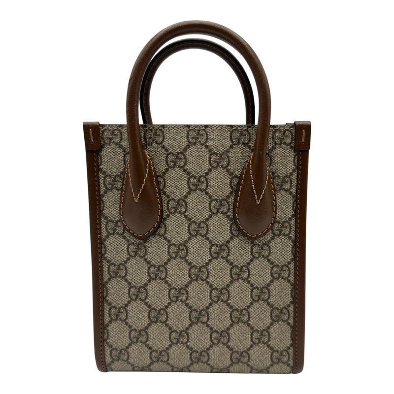 グッチ GUCCI インターロッキングG ミニトートバッグ 671623 ブラウン