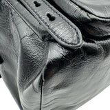 プラダ PRADA ミニ ダングル レザーハンドバッグ 1BB137 ブラック レディース
