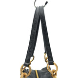 プラダ PRADA ミニ ダングル レザーハンドバッグ 1BB137 ブラック レディース