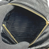プラダ PRADA ミニ ダングル レザーハンドバッグ 1BB137 ブラック レディース