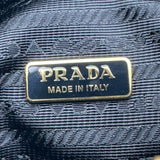 プラダ PRADA ミニ ダングル レザーハンドバッグ 1BB137 ブラック レディース