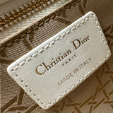 クリスチャン・ディオール Christian Dior MY ABCDIOR バッグスモール M05380NGE ホワイト カナージュラム レディース ショルダーバッグ