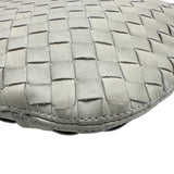 ボッテガ・ヴェネタ BOTTEGA VENETA イントレチャート ショルダーバッグ 142700 アイボリー レザー レディース ショルダーバッグ