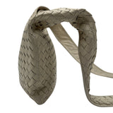 ボッテガ・ヴェネタ BOTTEGA VENETA イントレチャート ショルダーバッグ 142700 アイボリー レザー レディース ショルダーバッグ