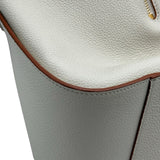 ロエベ LOEWE ハンモック スモール ホワイト ゴールド金具 カーフスキン レディース ショルダーバッグ
