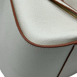 ロエベ LOEWE ハンモック スモール ホワイト ゴールド金具 カーフスキン レディース ショルダーバッグ