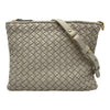 ボッテガ・ヴェネタ BOTTEGA VENETA イントレチャート ショルダーバッグ オフホワイト レザー レディース ショルダーバッグ