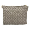 ボッテガ・ヴェネタ BOTTEGA VENETA イントレチャート ショルダーバッグ オフホワイト レザー レディース ショルダーバッグ