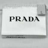 エルメス HERMES ロゴ刺繍 半袖Tシャツ UJN555 ホワイト コットン メンズ 半袖Ｔシャツ