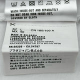 エルメス HERMES ロゴ刺繍 半袖Tシャツ UJN555 ホワイト コットン メンズ 半袖Ｔシャツ