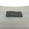 クリスチャン・ディオール Christian Dior ディオールオブリークテリーコットンジャカード 113J692A0614 ホワイト コットン メンズ 半袖Ｔシャツ