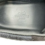 エルメス HERMES バウンシング ローカットスニーカー ブラック ファブリック レディース スニーカー