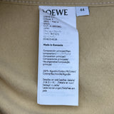 ロエベ LOEWE デニムコットンワークウェアジャケット H664338X16 ベージュ デニム メンズ デニムジャケット