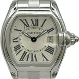 カルティエ Cartier ロードスターSM W62016V3 シルバー ステンレススチール クオーツ レディース 腕時計