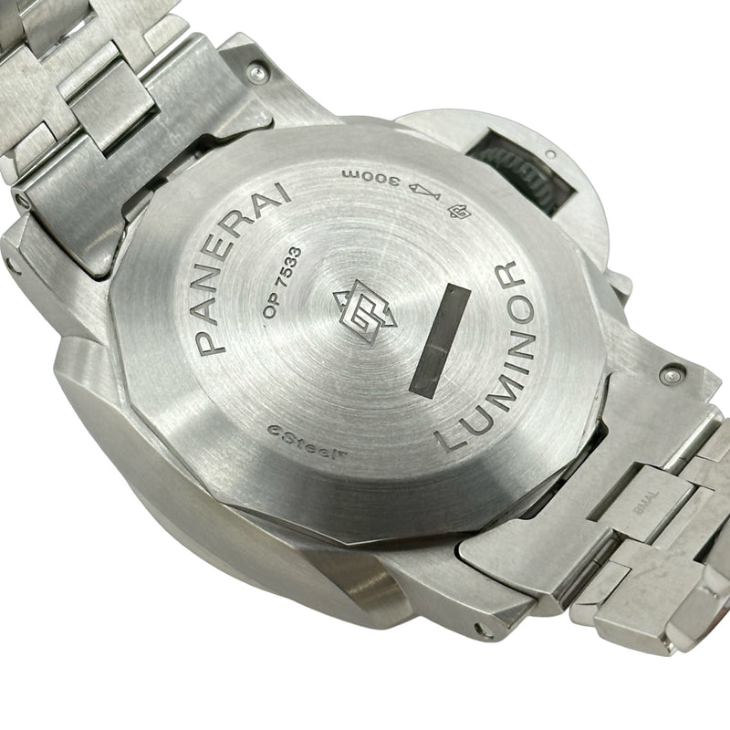 パネライ PANERAI ルミノール マリーナ eスチール PAM01356 エメラルド