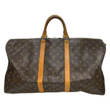 ルイ・ヴィトン LOUIS VUITTON キーポル・バンドリエール55 M41414 ブラウン ゴールド金具 モノグラムキャンバス レディース ボストンバッグ