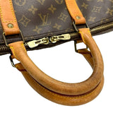 ルイ・ヴィトン LOUIS VUITTON キーポル・バンドリエール55 M41414 ブラウン ゴールド金具 モノグラムキャンバス レディース ボストンバッグ