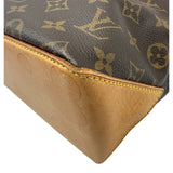 ルイ・ヴィトン LOUIS VUITTON カバ・ピアノ M51148 ブラウン モノグラム/レザー レディース トートバッグ