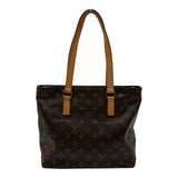 ルイ・ヴィトン LOUIS VUITTON カバ・ピアノ M51148 ブラウン モノグラム/レザー レディース トートバッグ