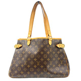 ルイ・ヴィトン LOUIS VUITTON バティニョール・オリゾンタル M51154 ブラウン モノグラムキャンバス レディース ハンドバッグ