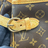 ルイ・ヴィトン LOUIS VUITTON バティニョール・オリゾンタル M51154 ブラウン モノグラムキャンバス レディース ハンドバッグ