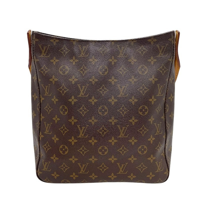 ルイ・ヴィトン LOUIS VUITTON ルーピングGM M51145 ブラウン ゴールド