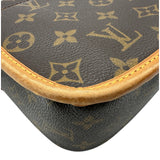 ルイ・ヴィトン LOUIS VUITTON ソローニュ M42250 ブラウン モノグラム/レザー レディース ショルダーバッグ