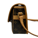 ルイ・ヴィトン LOUIS VUITTON ソローニュ M42250 ブラウン モノグラム/レザー レディース ショルダーバッグ