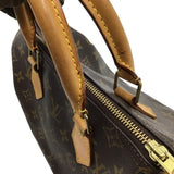 ルイ・ヴィトン LOUIS VUITTON スピーディ25 M41528 ブラウン モノグラム/レザー レディース ボストンバッグ
