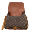 ルイ・ヴィトン LOUIS VUITTON カルトシエールGM M51252 ブラウン ゴールド金具 モノグラムキャンバス レディース ショルダーバッグ