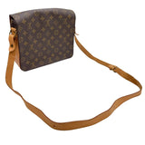 ルイ・ヴィトン LOUIS VUITTON カルトシエールGM M51252 ブラウン ゴールド金具 モノグラムキャンバス レディース ショルダーバッグ