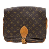 ルイ・ヴィトン LOUIS VUITTON カルトシエールGM M51252 ブラウン ゴールド金具 モノグラムキャンバス レディース ショルダーバッグ