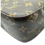 ルイ・ヴィトン LOUIS VUITTON ルーピングMM M51146 ブラウン モノグラム/レザー レディース ショルダーバッグ