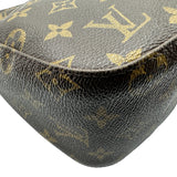 ルイ・ヴィトン LOUIS VUITTON ルーピングMM M51146 ブラウン モノグラム/レザー レディース ショルダーバッグ