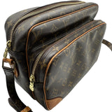 ルイ・ヴィトン LOUIS VUITTON ナイル M45244 ブラウン モノグラム・レザー ユニセックス ショルダーバッグ