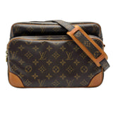 ルイ・ヴィトン LOUIS VUITTON ナイル M45244 ブラウン モノグラム・レザー ユニセックス ショルダーバッグ