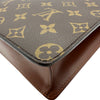 ルイ・ヴィトン LOUIS VUITTON モンソー M51187 ブラウン モノグラム/レザー レディース ショルダーバッグ