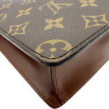 ルイ・ヴィトン LOUIS VUITTON モンソー M51187 ブラウン モノグラム/レザー レディース ショルダーバッグ