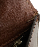 ルイ・ヴィトン LOUIS VUITTON モンソー M51187 ブラウン モノグラム/レザー レディース ショルダーバッグ