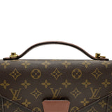 ルイ・ヴィトン LOUIS VUITTON モンソー M51187 ブラウン モノグラム/レザー レディース ショルダーバッグ